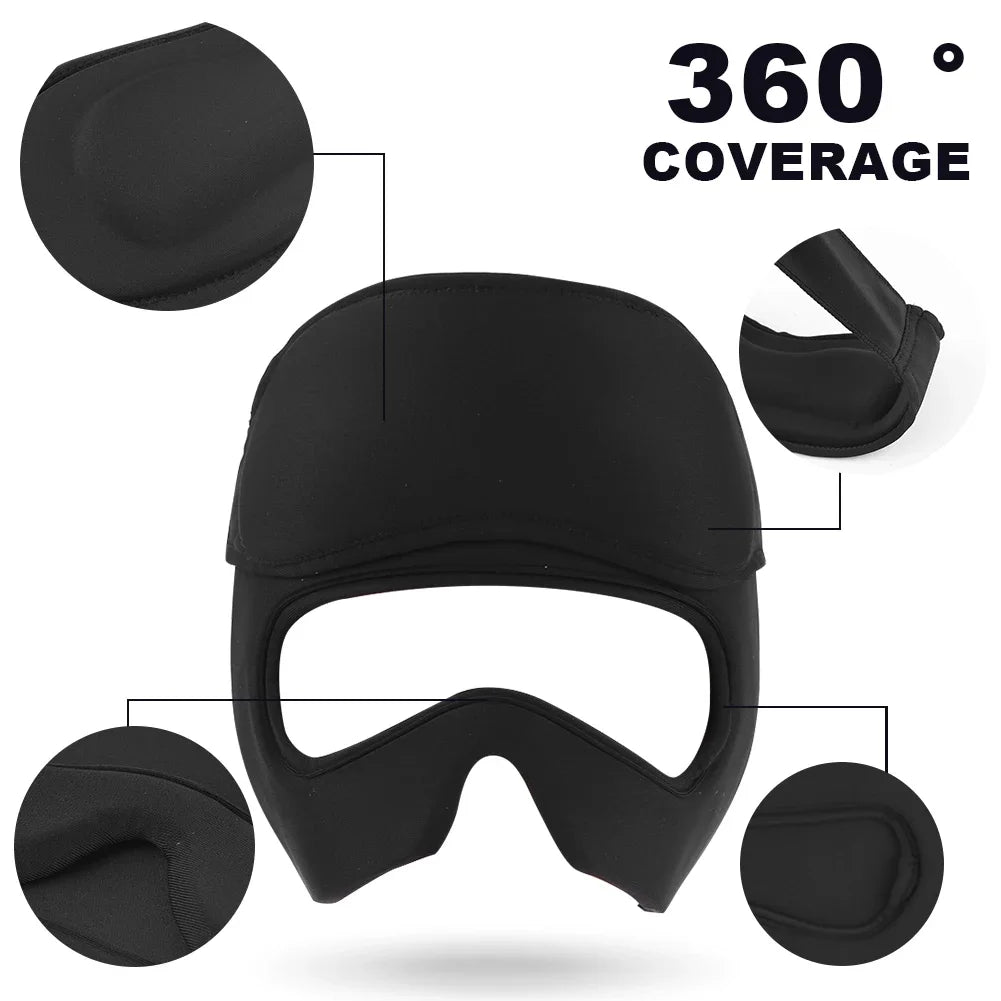 Migraine Relief Hat Headache Ice Cap Full Head Migraine Ice Head Wrap Head Heat Treatments Hat for Head Relaxation